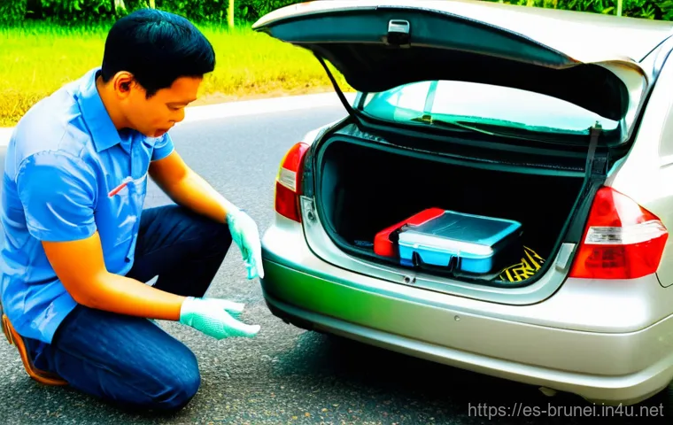 브루나이 교통사고 통계 - **Prompt:** A diverse traveler, in their late 20s or early 30s, dressed in comfortable yet stylish c...