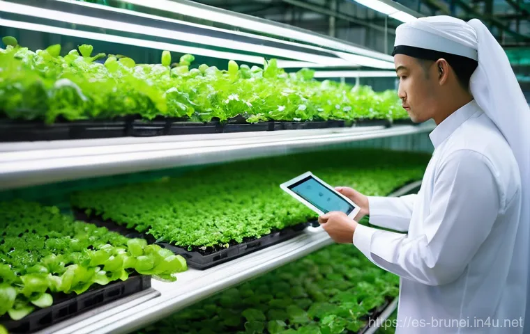 브루나이 시장 탐방기 - **Prompt:** "A vibrant, panoramic view of Bandar Seri Begawan at dusk, showcasing a harmonious blend...