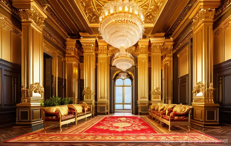 브루나이의 독특한 인테리어 디자인 - Here are three detailed image generation prompts in English, inspired by the descriptions of Bruneia... 브루나이의 독특한 인테리어 디자인 - Here are three detailed image generation prompts in English, inspired by the descriptions of Bruneia...