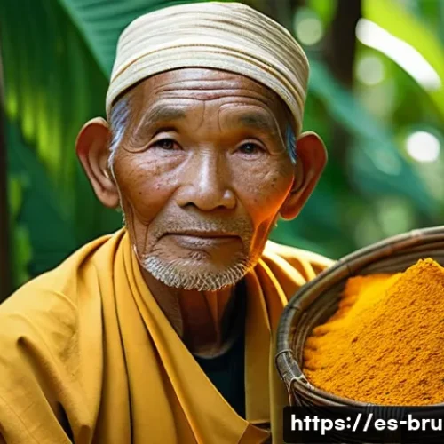 Home 15 브루나이 전통 의학 - **Prompt 1: The Wise Herbalist of Brunei's Rainforest**
"A serene, medium shot of an elderly Bru...